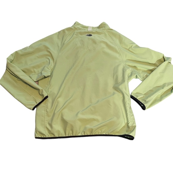 Adidas Green quarter zip Windbreaker Size XL - Picture 2 of 3